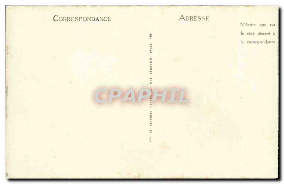 Nice - Vue Generale - CPA  — Verso