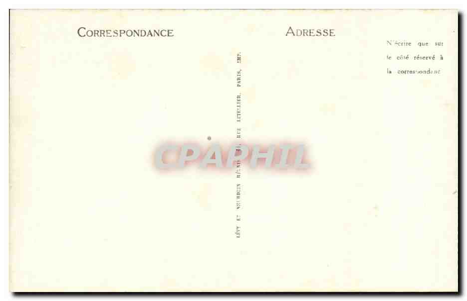 Nice - Les Jardins vus du Casino - CPA  — Rückseite