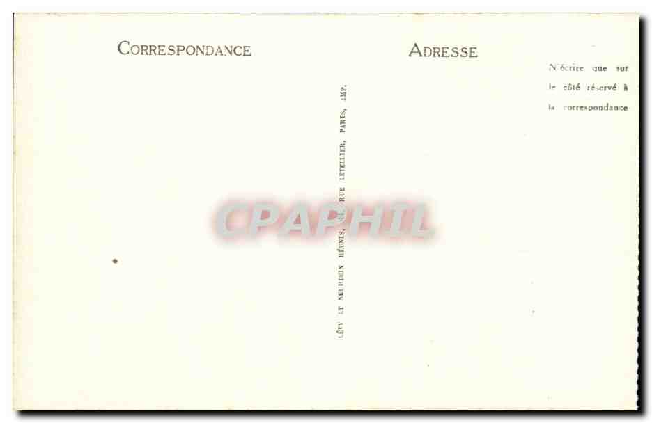 Nice - Les Jardins et le Casino - CPA  — Verso