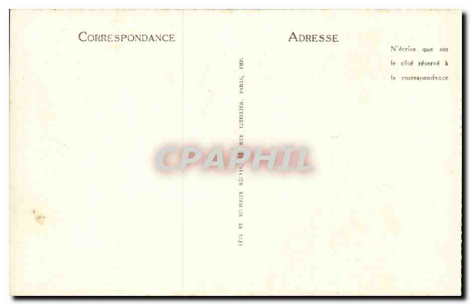 Nice - Le Jardin Public et le Palais de la Jetee - CPA  — Rückseite