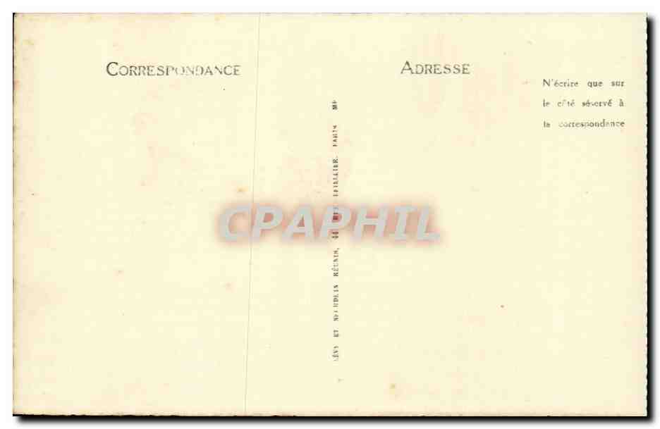 Nice - L'Entree du Port et le Mont Baron - CPA  — Rückseite