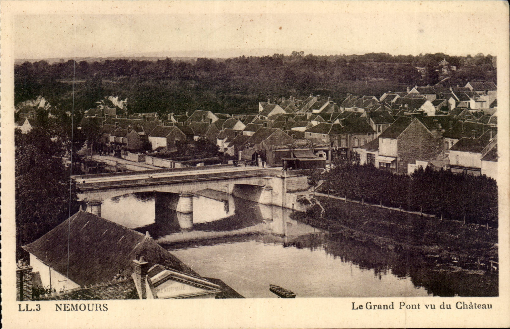 Nice - Le Grand Pont vu du Chateau - CPA 