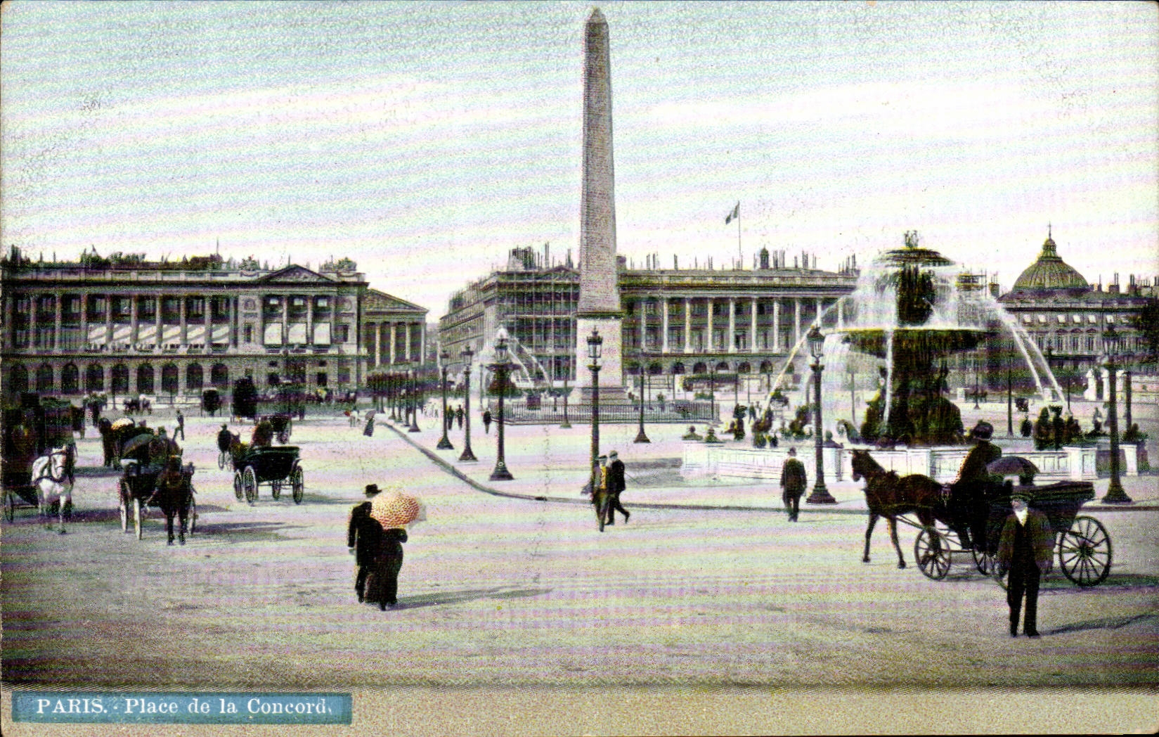 Paris - 8 - Place de la Concorde - CPA 