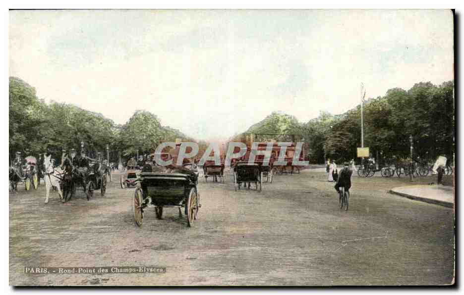 Paris - 8 - Rond Point des Champs Elysees - CPA 
