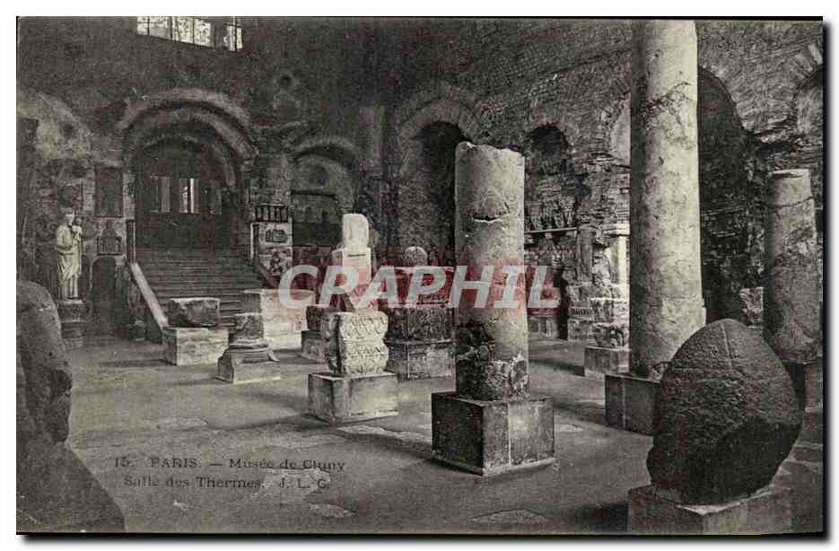 Paris - 5 - Musee du Cluny CPA 