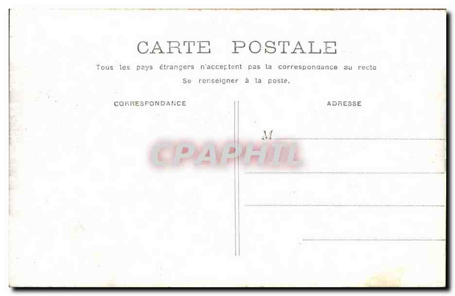 Paris - 8 - Le Grand Palais - CPA  — Verso