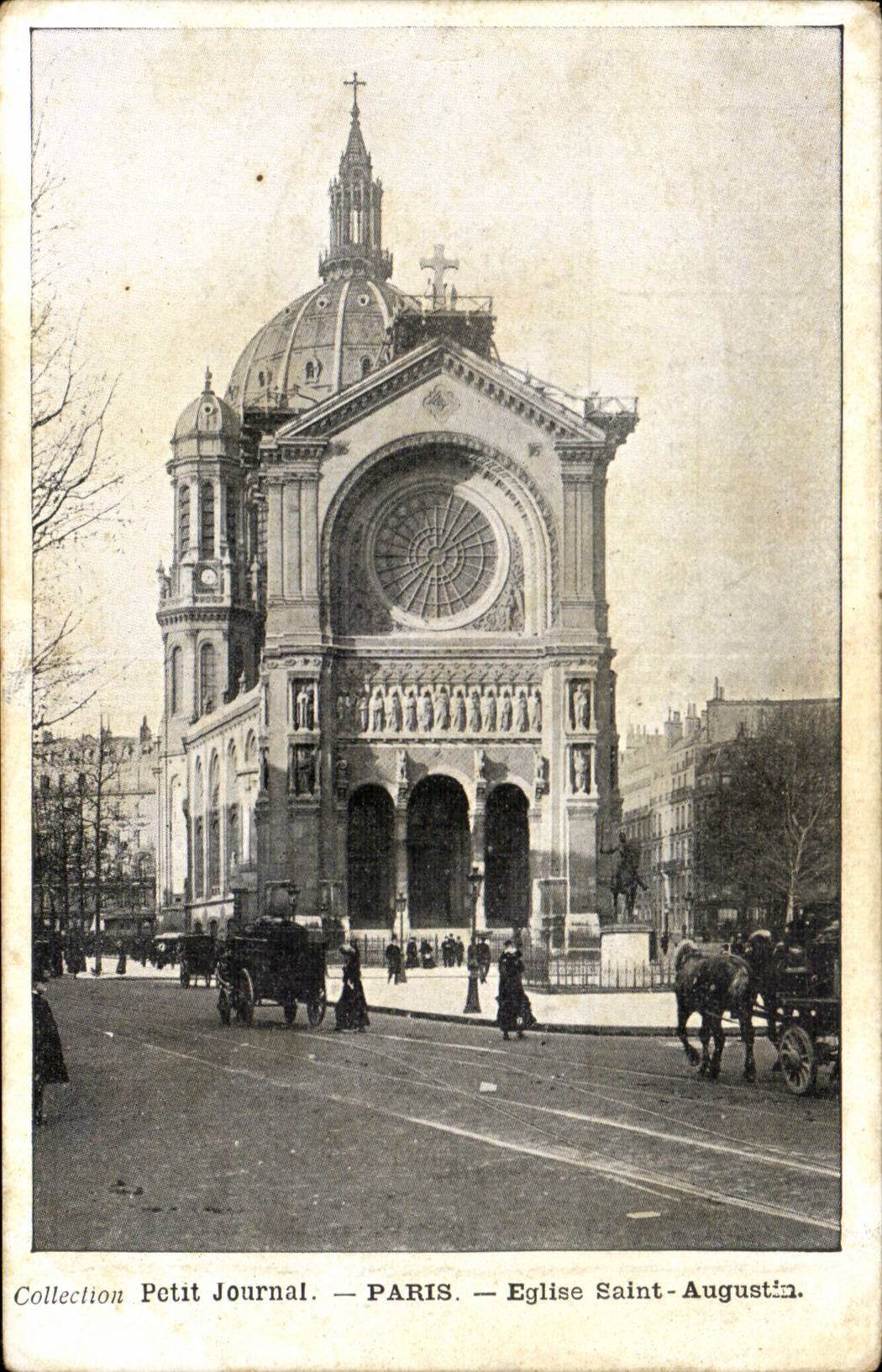 Paris - 8 - Eglise Saint Augustin - Collection Petit Journal - CPA 