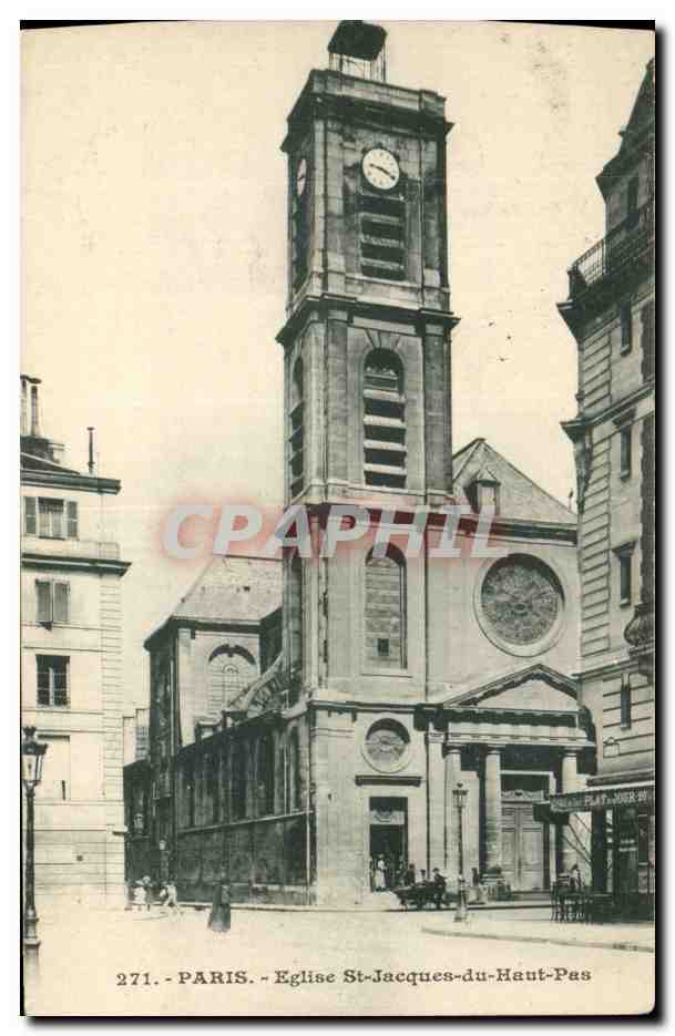 Paris - 5 - Eglise Saint Jacques du Haut Pas - CPA 