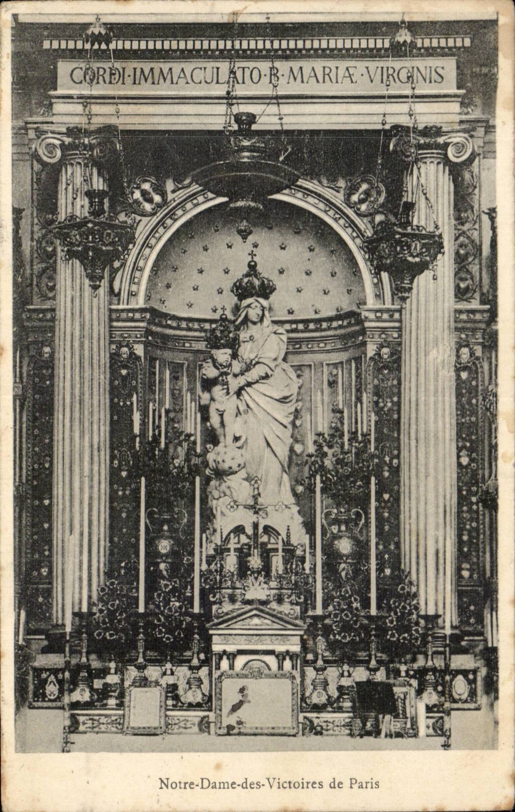 Paris - 2 - Notre Dame des Victoires - CPA 