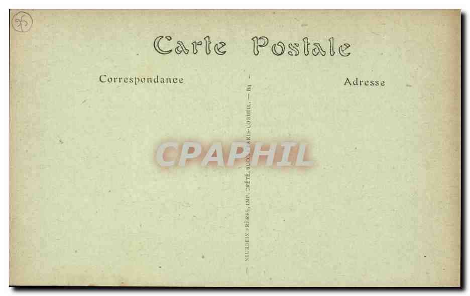 Paris - 1 - Musee des Decoratifs - CPA  — Verso