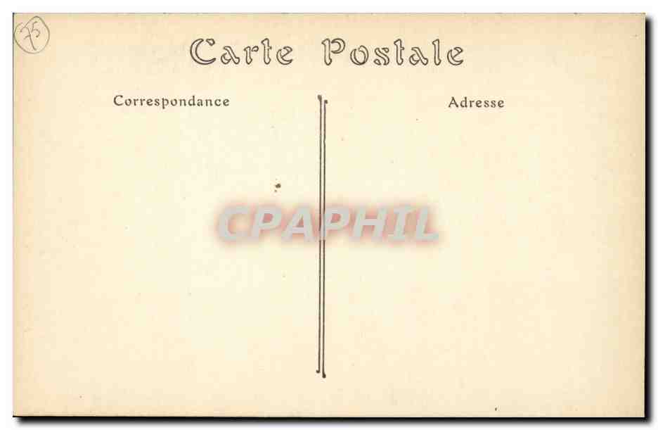 Paris - 1 - Musee des Arts Decoratifs - CPA  — Rückseite