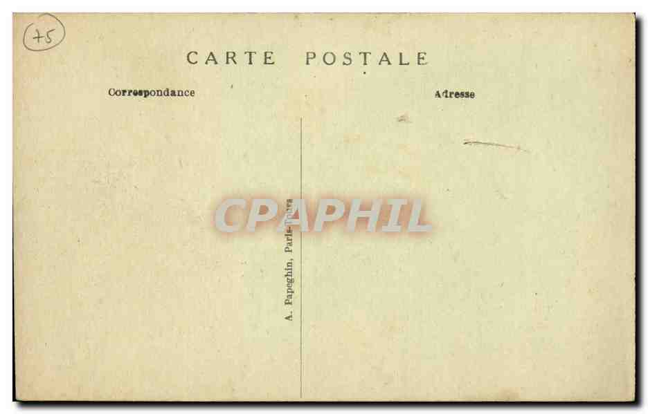 Paris - 8 - Les Champs Elysees - Chevaux de Marly - cheval - horse - CPA  — Verso