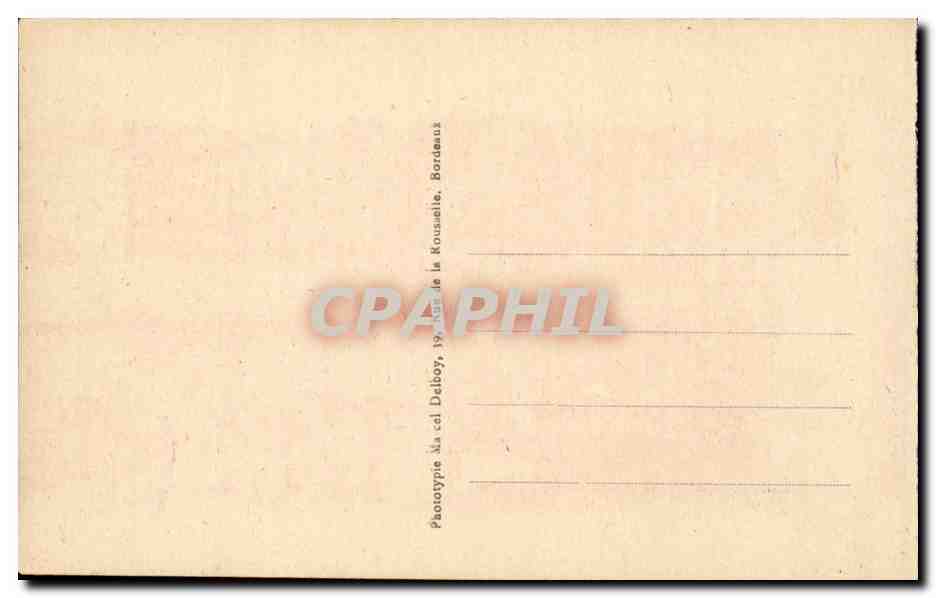 Bayonne - Vue Generale - CPA  — Verso