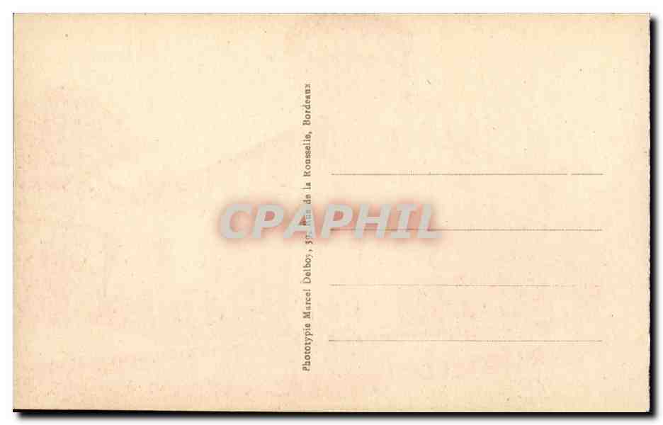 Bayonne - La Citadelle - CPA  — Verso