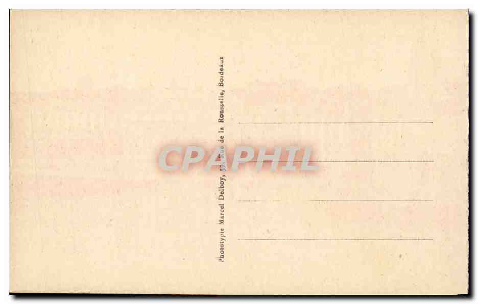 Bayonne - Le Cloitre et la Cathedrale - CPA  — Verso