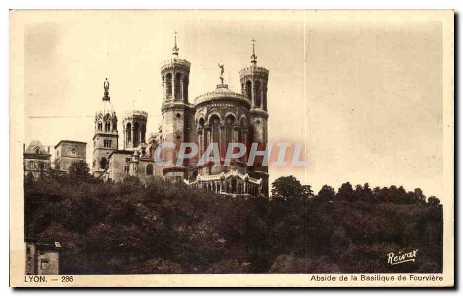 Lyon - Abside de la Basilique de Fourviere - Reivax - - CPA 