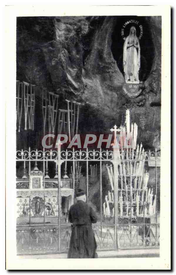 Lourdes - La Grotte CPA 