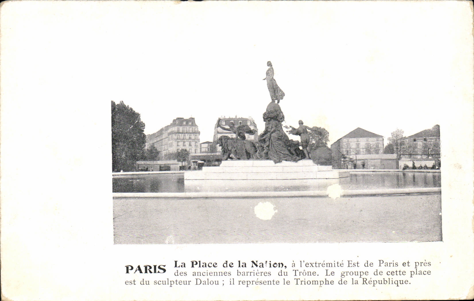 Paris - 20 - Place de la Nation - CPA 