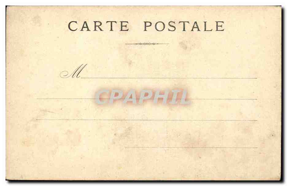 Paris - 5 - Musee du Cluny - CPA  — Verso