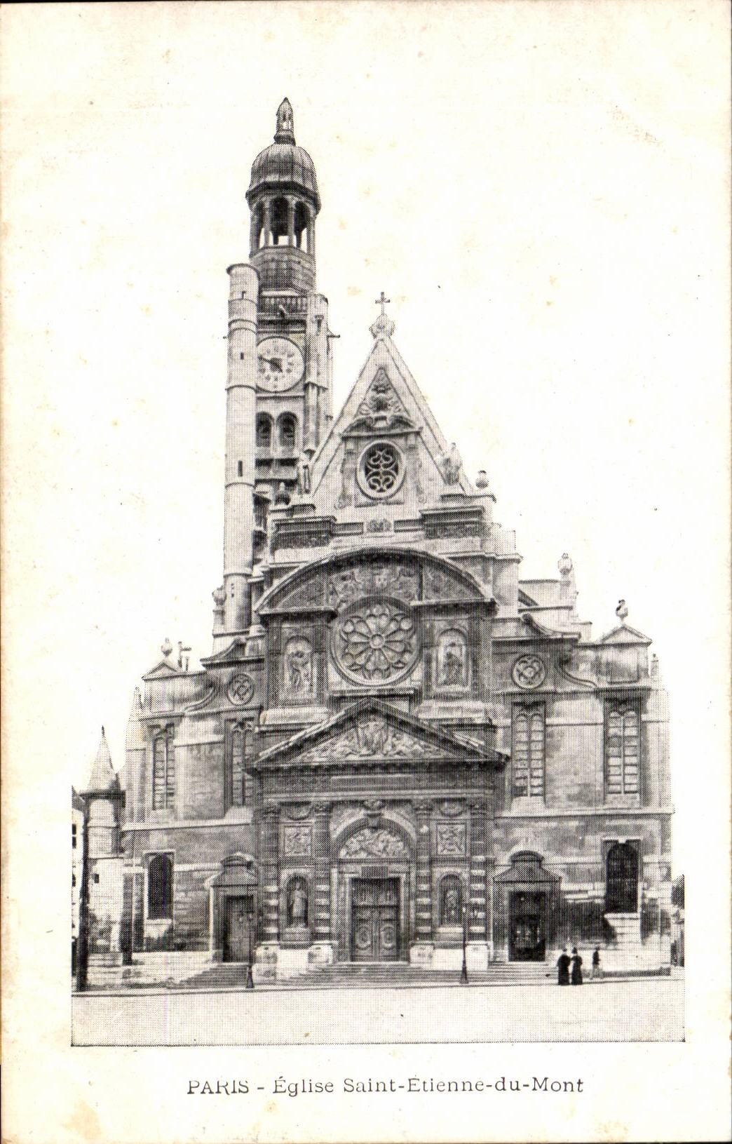 Paris - 5 - Eglise Saint Etienne du Mont - CPA 