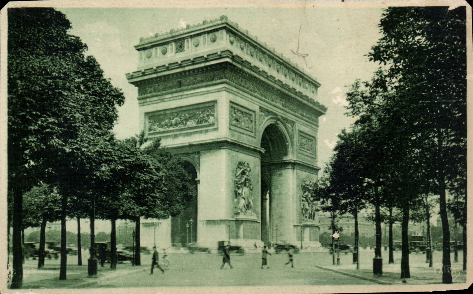 Paris - 8 - L'Arc de Triomphe de L'Etoile - CPA 