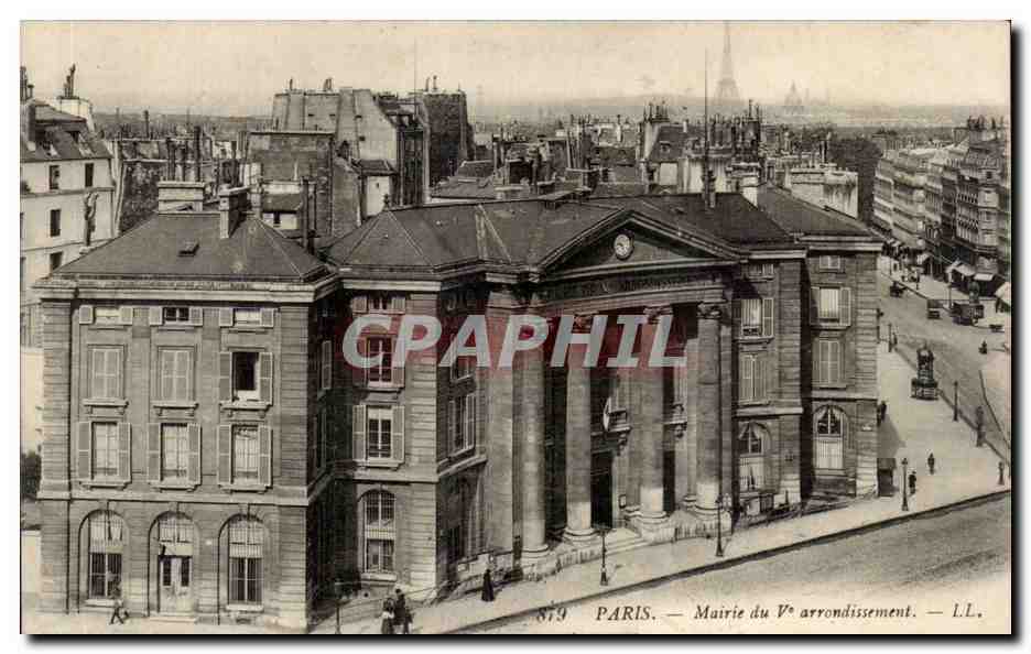 Paris - 5 - Mairie de V arrondissement - CPA 