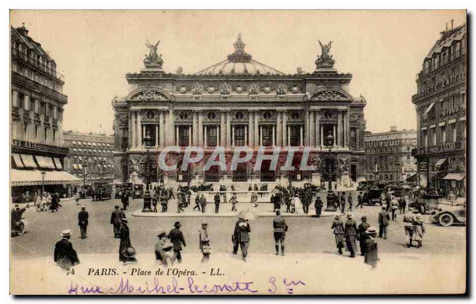 Paris - 9 - La Place de l'Opera - CPA 