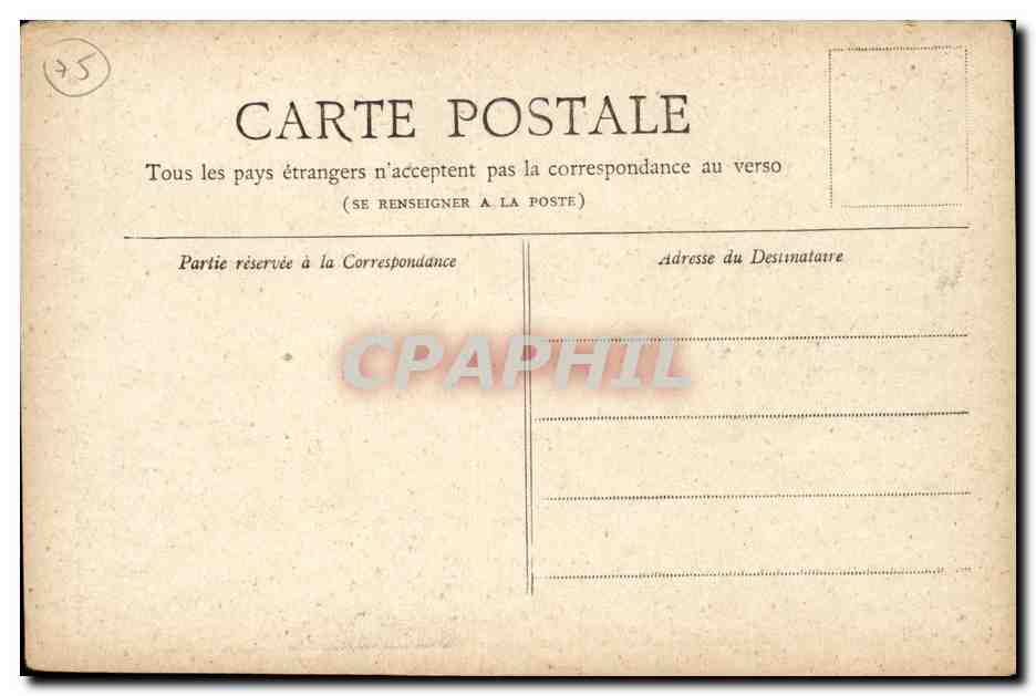 Paris - 11- Place de la Bastille - CPA  — Rückseite