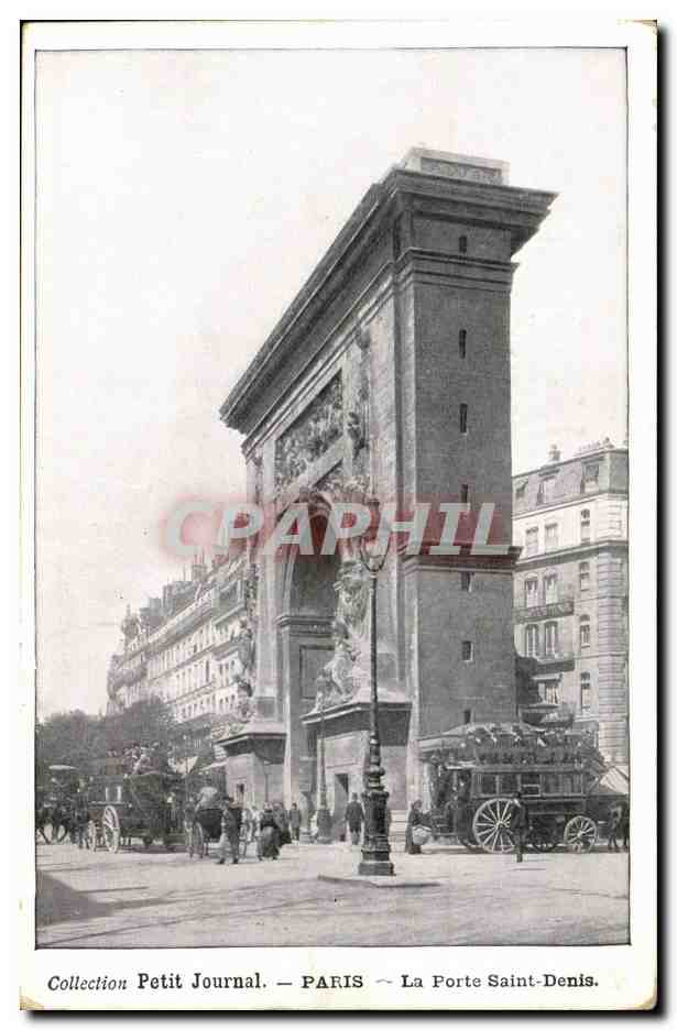Paris - 10 - La Porte Saint denis - Le Petit Journal - CPA 