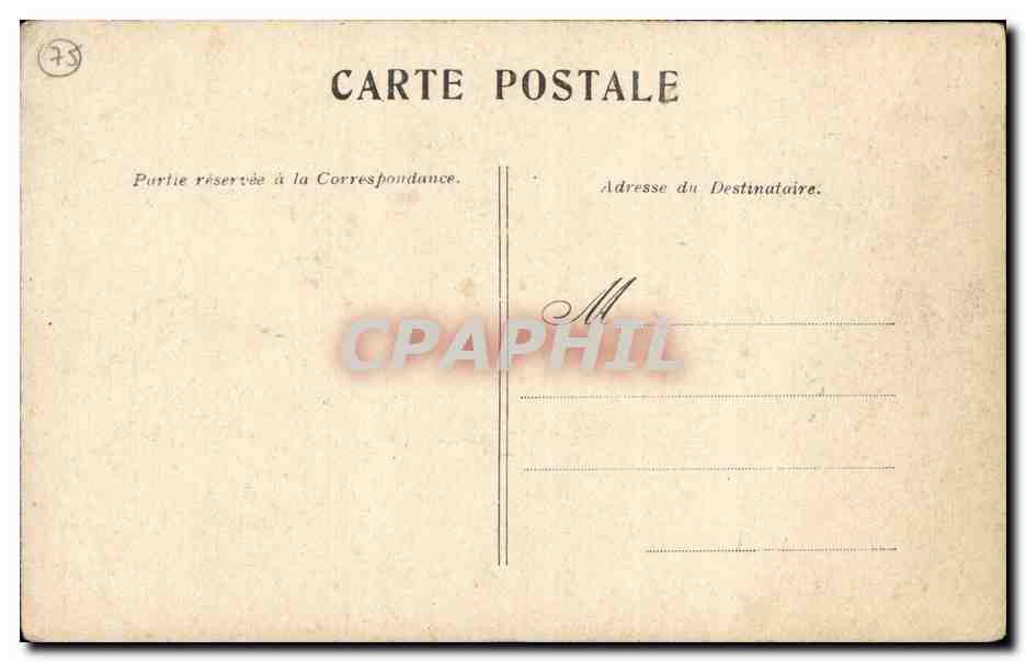 Paris - 10 - La Porte Saint Denis - CPA  — Rückseite