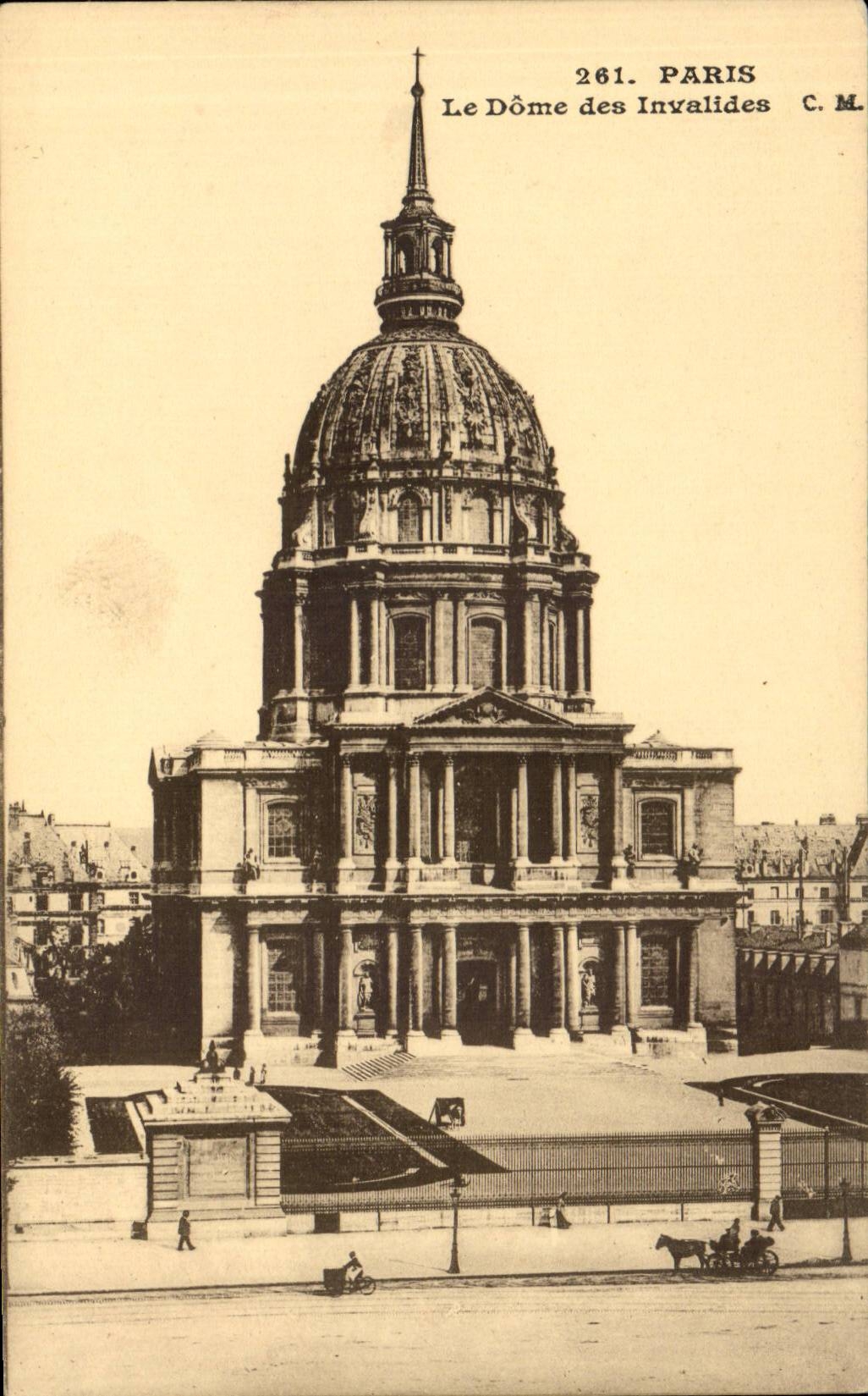 Paris - 7 - Le Dome les Invalides - - CPA 