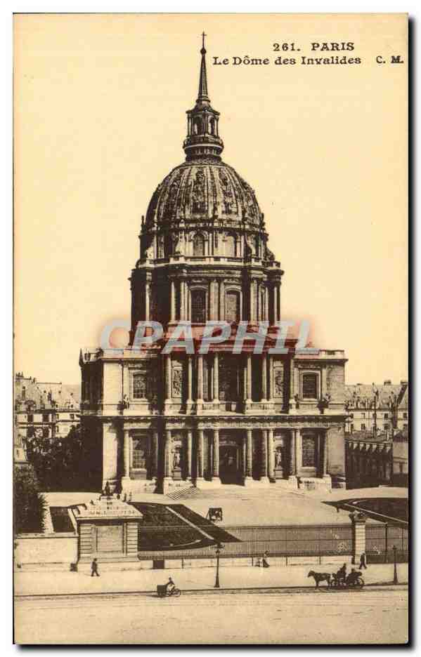 Paris - 7 - Le Dome les Invalides - - CPA 