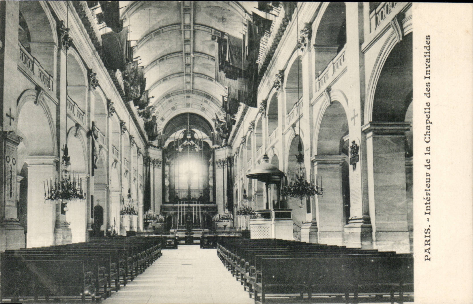 Paris - 7 - Les Invalides - Interieur de la Chapelle - CPA 