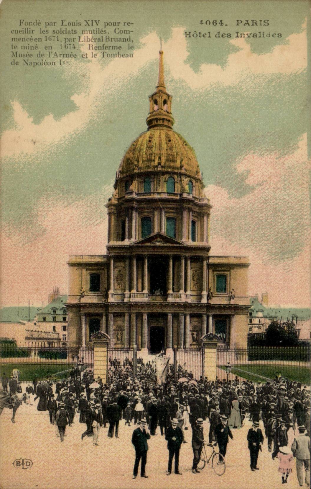 Paris - 7 - Hotel des Invalides - CPA 
