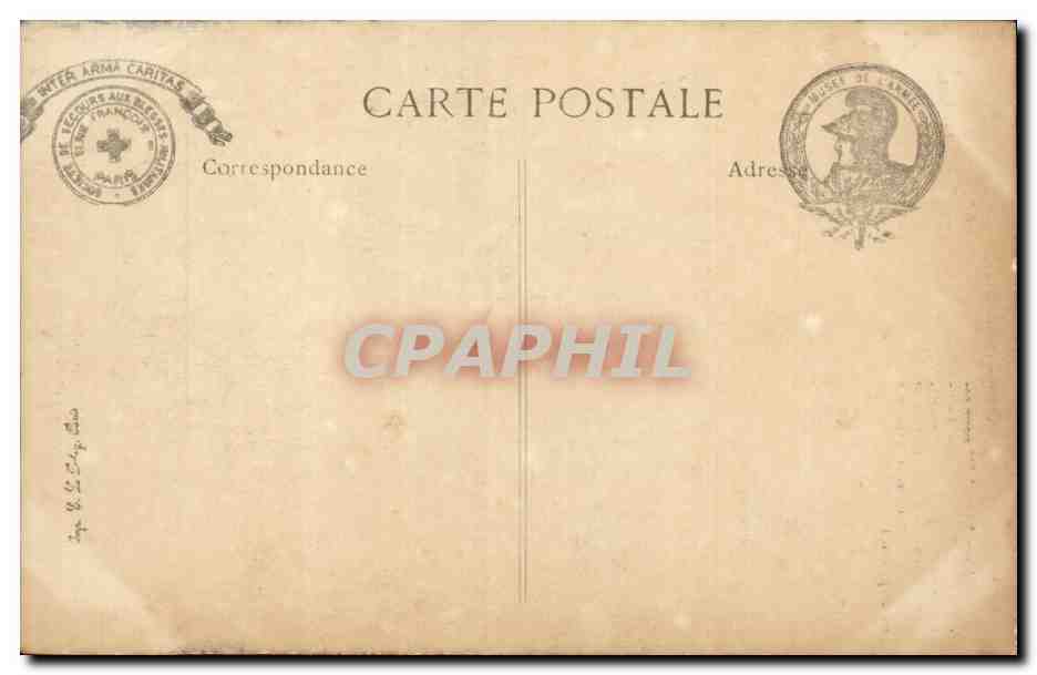 Paris - 7 - Hotel des Invalides - CPA  — Rückseite