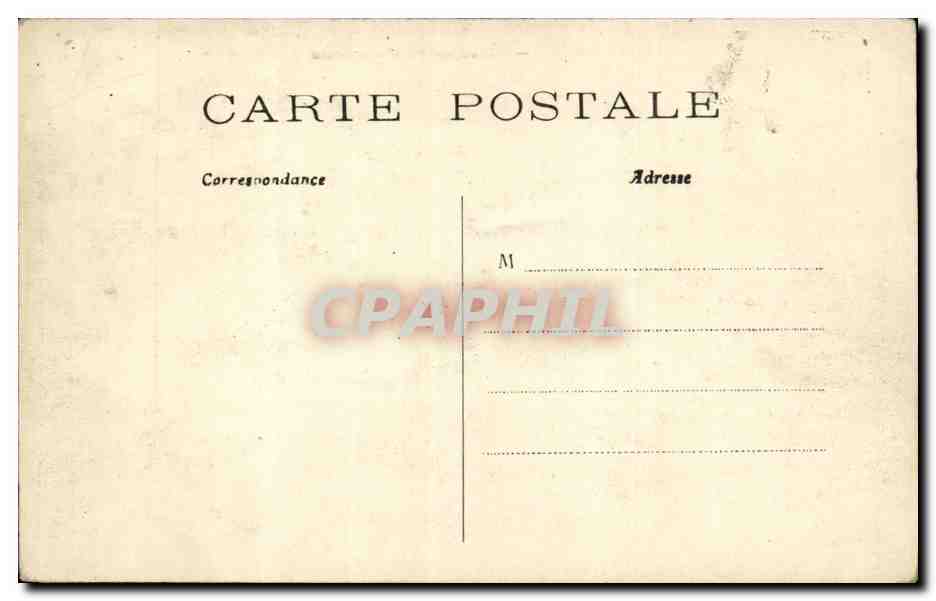 Paris - 8 - Place de la Concorde - CPA  — Verso