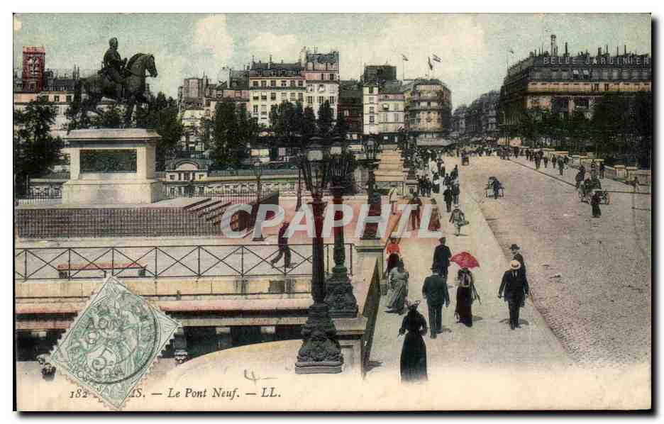 Paris - 1 - Le Pont Neuf - CPA 