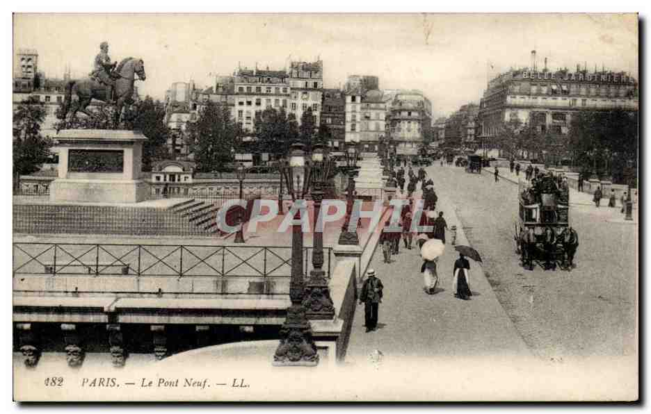 Paris - 1 - Le Pont Neuf v- CPA 