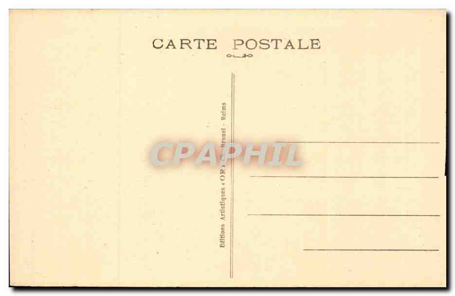 Dormans - Chapelle de la Reconnaisance de la Marne CPA  — Back