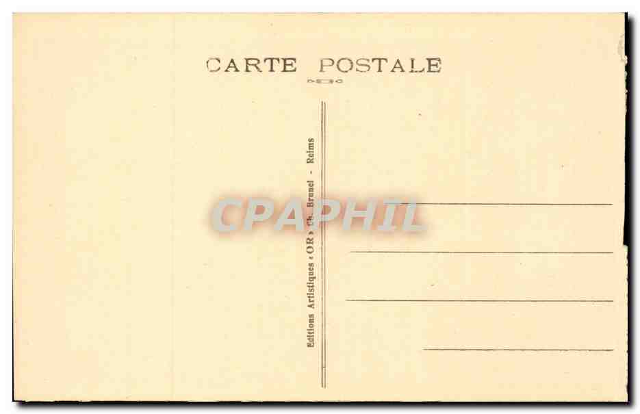 Dormans - Chapelle de la Reconnaisance de la Marne CPA  — Back