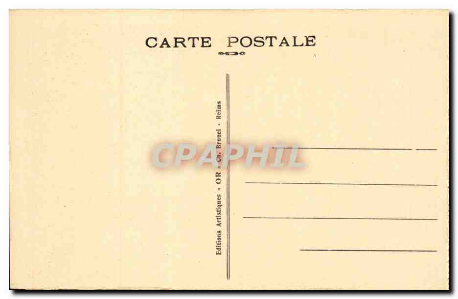 Dormans - Chapelle de la Reconnaisance de la Marne - CPA  — Back