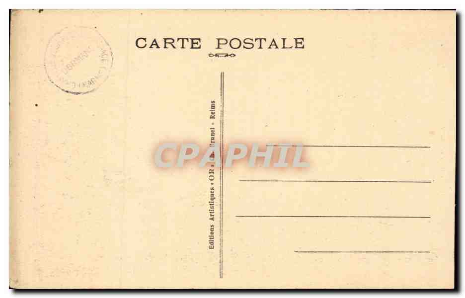 Dormans - Chapelle de la Reconnaisance Nationale - CPA  — Back