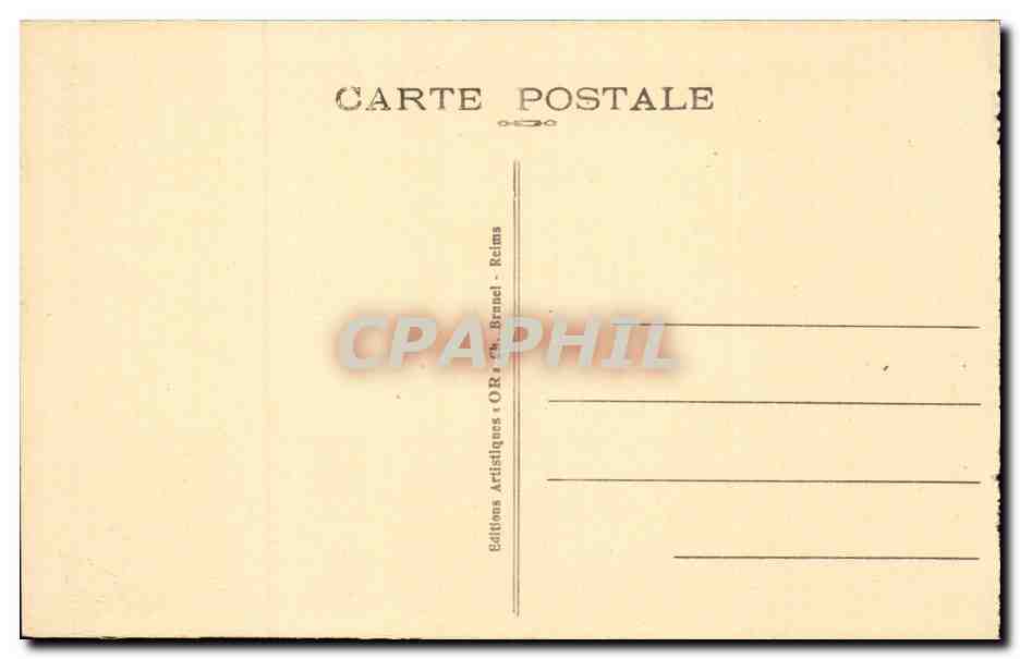 Dormans - Chapelle de la Reconnaisance de la Marne - Interieur - Tribune CPA  — Back
