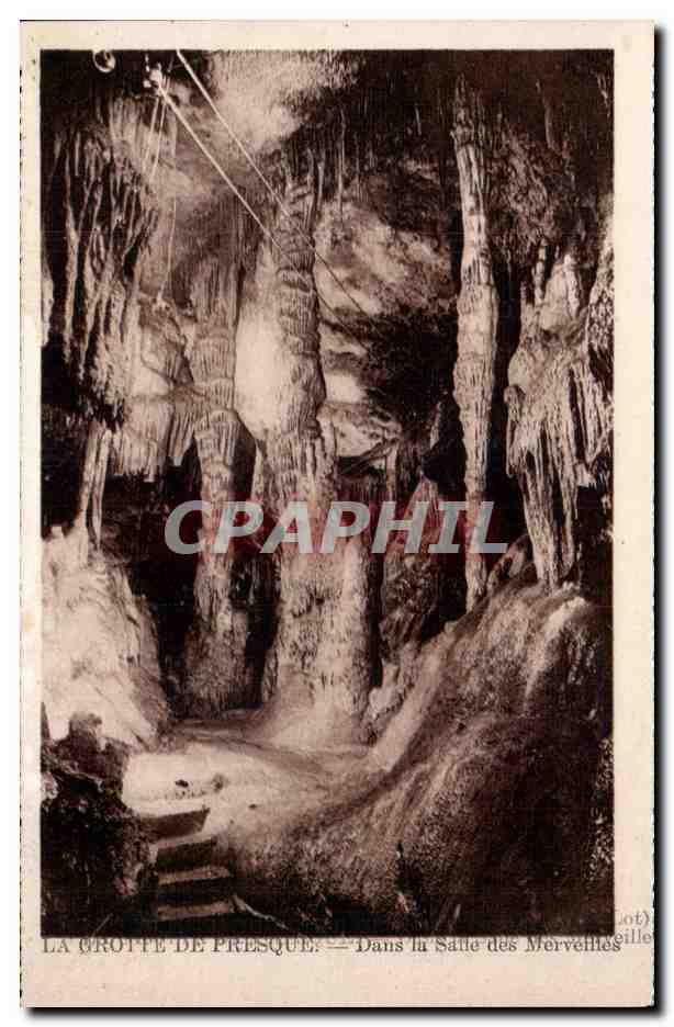 La Grotte de Presque — Dans la Salle des Merveilles — Éditeur : Lot (France)