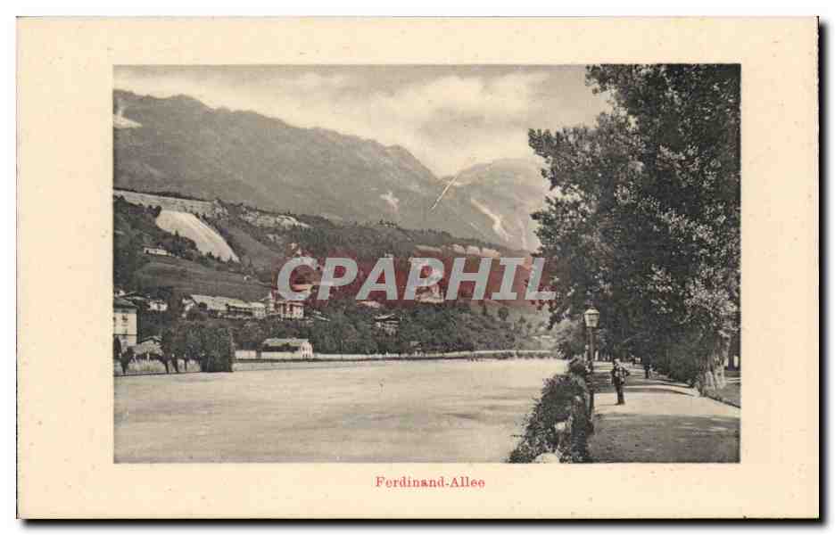 Austriche - Austria - Oesstereich - Tyrol - Tirol - Ferdinand Allee - CPA 