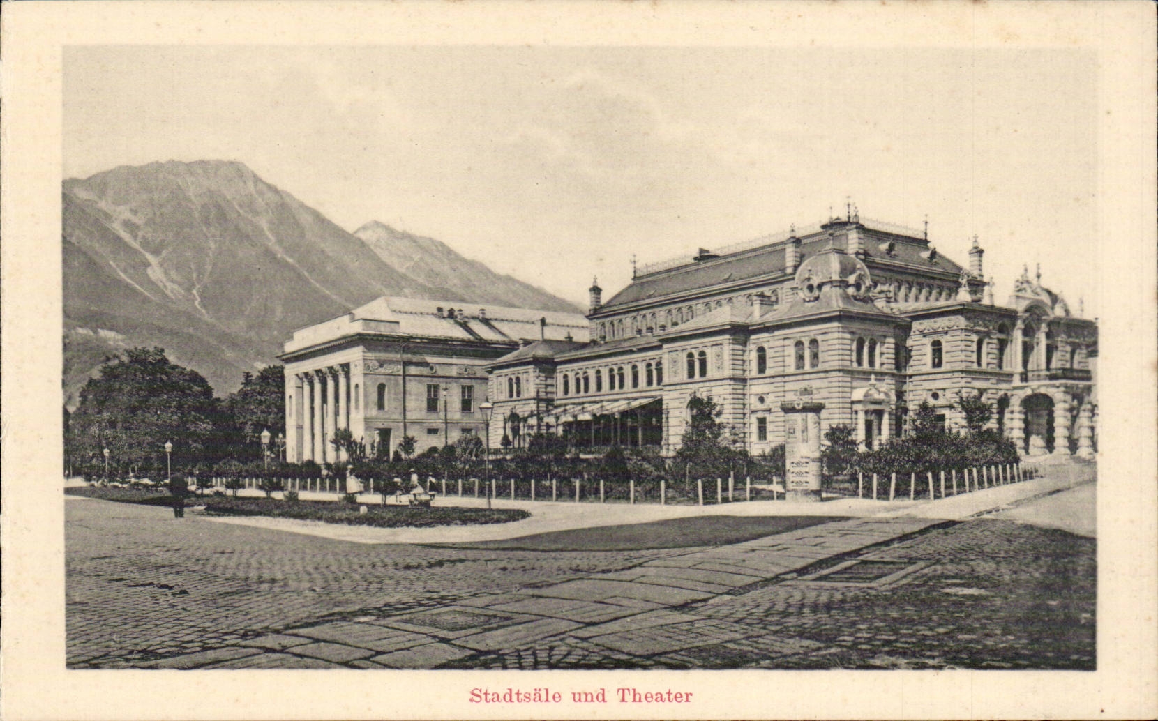 Austriche - Austria - Oesstereich - Tyrol - Tirol - Stadtsaele und Theatre CPA 