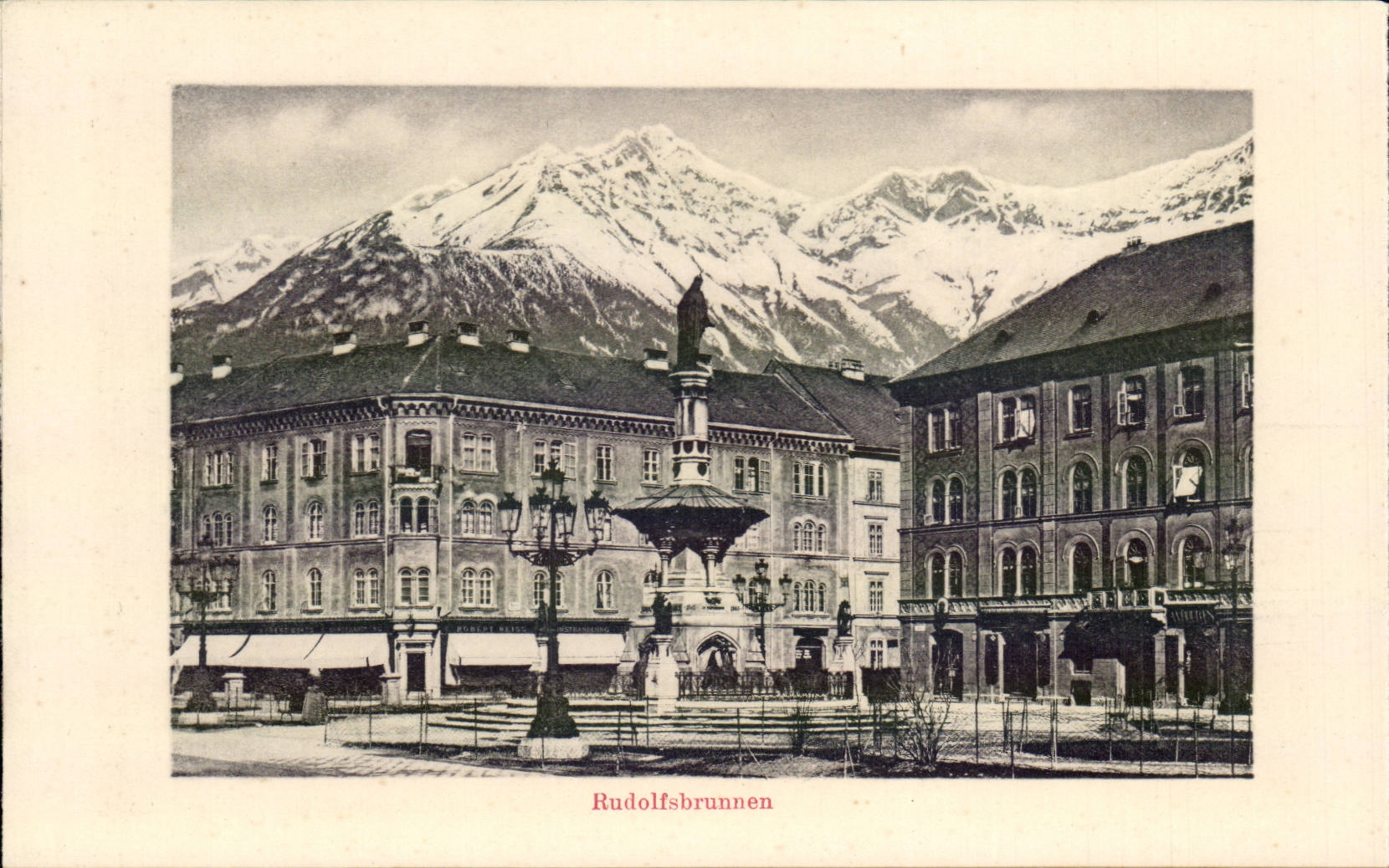 Austriche - Austria - Oesstereich - Tyrol - Tirol - Rudolfsbrunnen CPA 