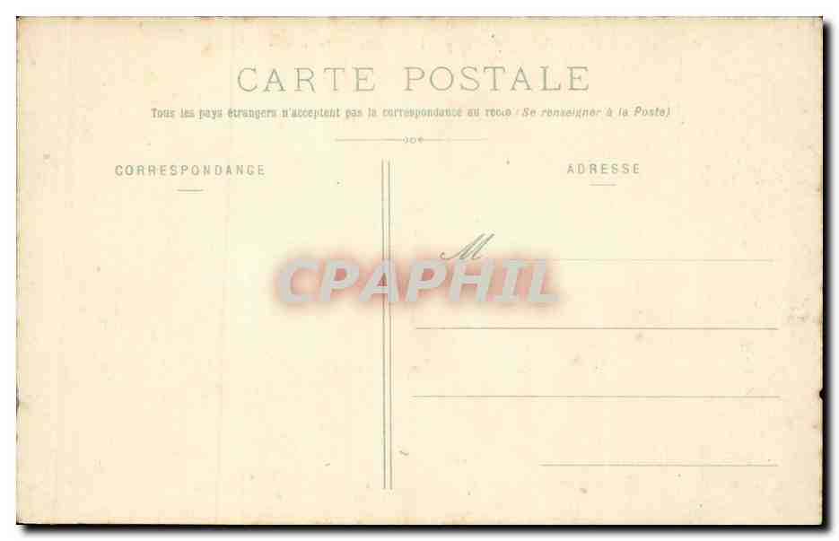 Paris - 7 - Promenade de l'Espalande des Invalides - CPA  — Rückseite