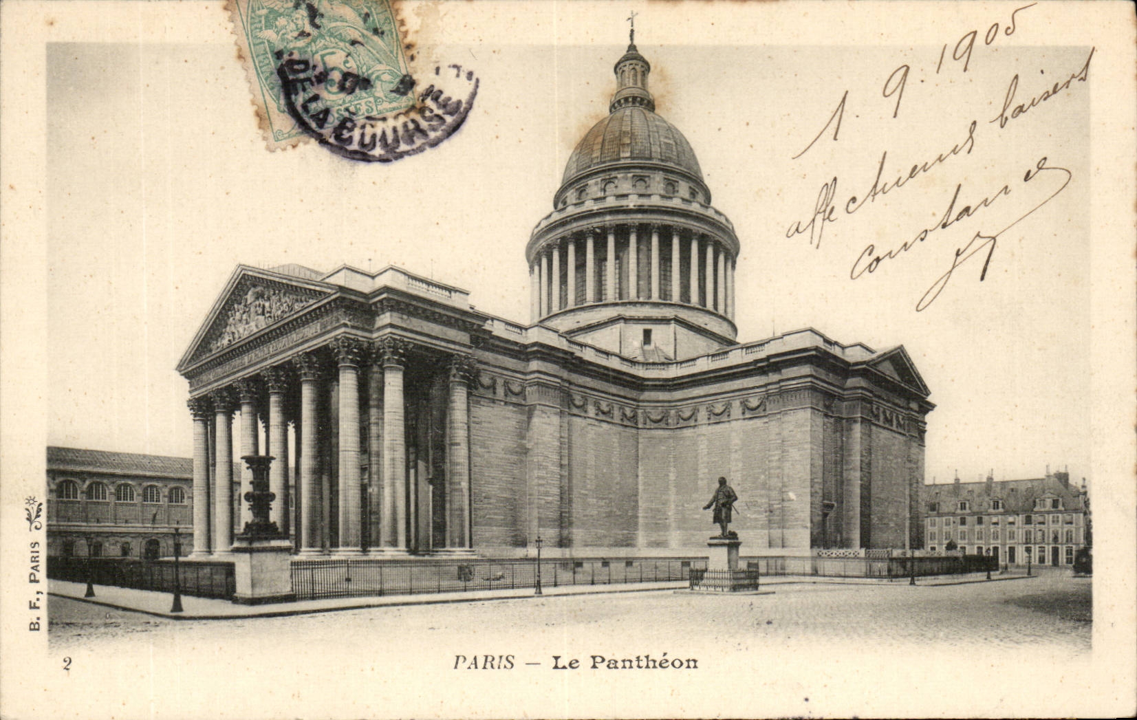 Paris - 5 - Le Pantheon- CPA 