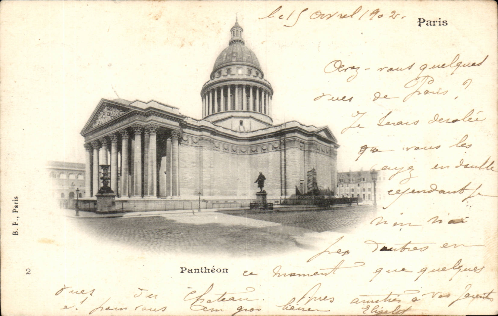 Paris - 5 - Le Pantheon - CPA 